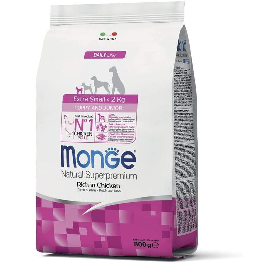 Monge Extra Small Puppy & Junior Pollo 800g Monge Extra Small Puppy & Junior Pollo 800g